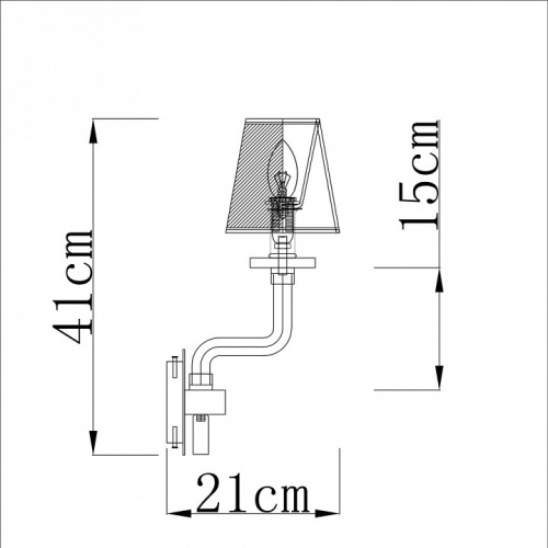 Бра Divinare Palermo 1700/02 AP-1 в Нижнем Новгороде фото 2