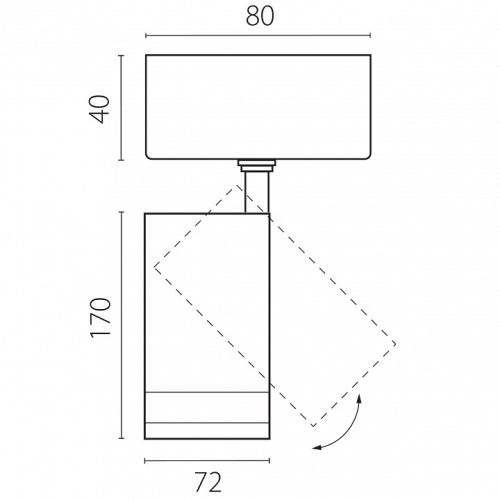 Спот Lightstar Canno Pro C4206SO в Нижнем Новгороде фото 2