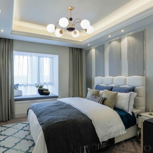 Люстра на штанге Arte Milano AM-Napoli 312066/D850/6 BS/BK в Нижнем Новгороде фото 3