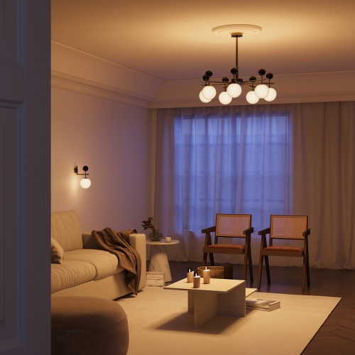 Люстра на штанге Maytoni Museo MOD436PL-05BS в Нижнем Новгороде фото 5