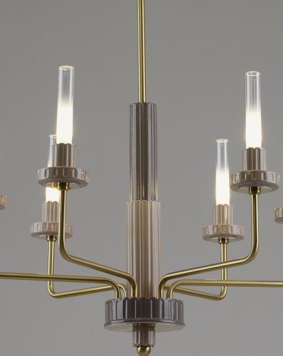 Люстра на штанге Moderli Atelieri V11691-PL в Нижнем Новгороде фото 6