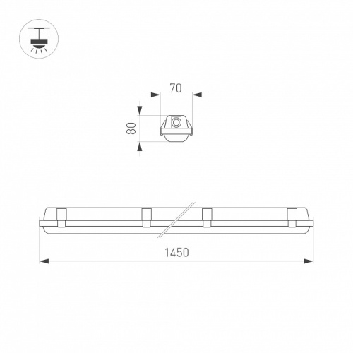 Накладной светильник Arlight DALLAS 055196 в Нижнем Новгороде фото 2
