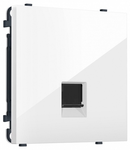 Розетка Ethernet RJ-45 и со шторками, без рамки Ambrella Volt MS MS112010 в Нижнем Новгороде