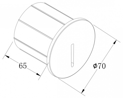 Встраиваемый светильник Maytoni Lock O014SL-L3W3K в Белово фото 7