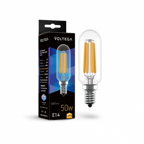 Лампа светодиодная Voltega Crystal E14 5Вт 4000K 7267 в Нижнем Новгороде фото 2