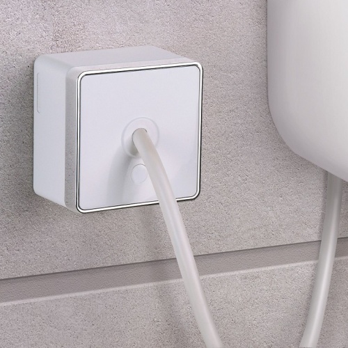 Розетка для вывода кабеля Werkel Gallant (белая) W5050201 в Нижнем Новгороде фото 2