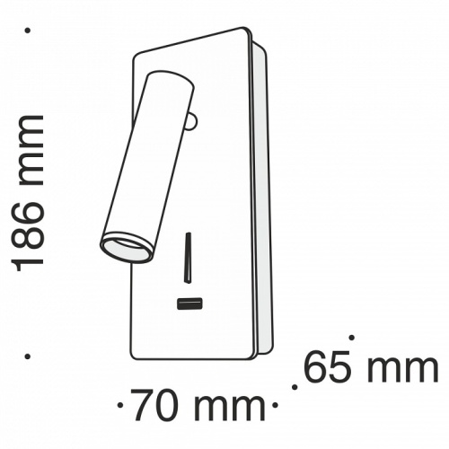 Бра Maytoni Mirax C041WL-L3B3K в Бородино фото 2