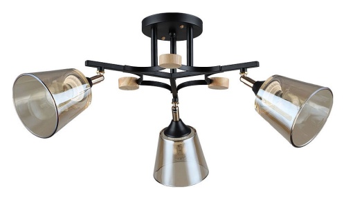 Люстра на штанге Arte Lamp Glassy A5078PL-3BK в Нижнем Новгороде