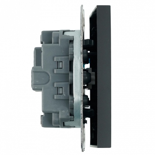 Выключатель двухполюсной самовозвратный без рамки Stekker Эмили 50326 в Нижнем Новгороде фото 4