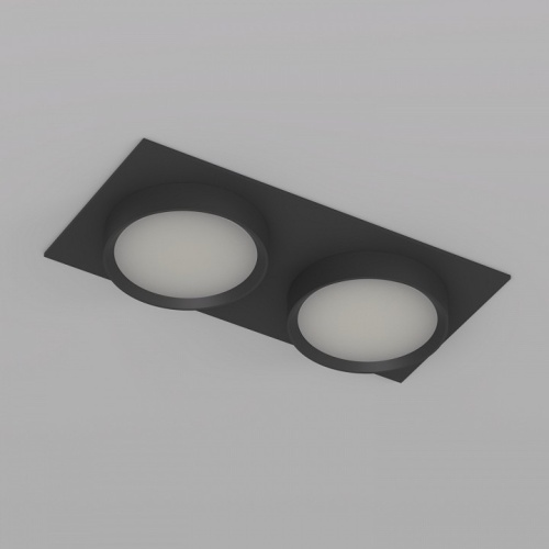 Встраиваемый светильник Denkirs FLAT DK2092-BK в Нижнем Новгороде фото 2