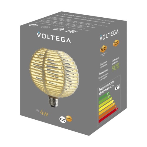 Лампа светодиодная Voltega 271 E27 4Вт 3000K 8571 в Нижнем Новгороде фото 3