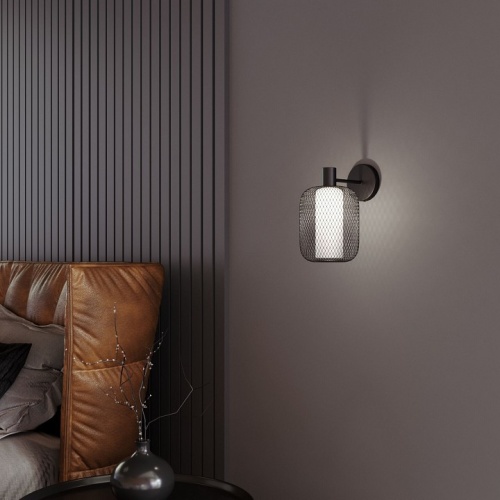 Бра Eurosvet Voile 30191/1 черный в Нижнем Новгороде фото 4