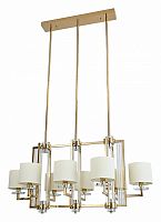 Люстра на штанге Newport 35400 35408/S gold без абажуров в Нижнем Новгороде
