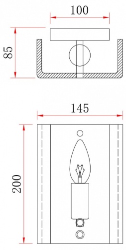 Накладной светильник Freya Fresco FR5190WL-01BS2 в Сельцо фото 3