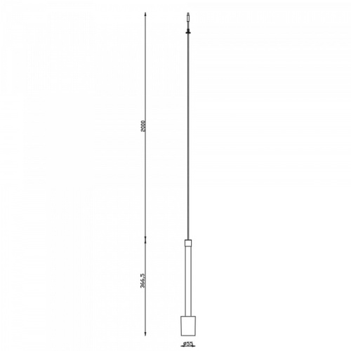 Подвесной светильник Mantra Fugaz 9331 в Нижнем Новгороде фото 8
