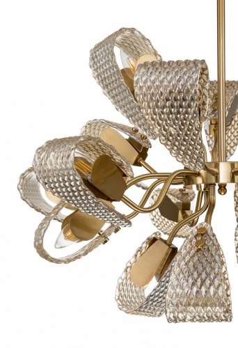 Люстра на штанге Indigo Fless 11033/18R Amber в Нижнем Новгороде фото 2