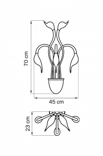 Бра Lightstar Cigno Collo 751657 в Бугульме фото 2