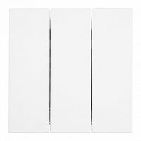 Выключатель трехклавишный без рамки Stekker Мия 50430 в Нижнем Новгороде