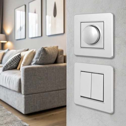 Выключатель двухклавишный Arte Milano SET16-1 SET16-1-30-2 silver в Нижнем Новгороде фото 2