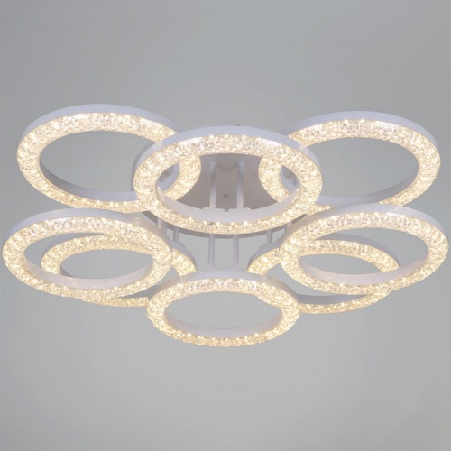 Люстра на штанге  67120-0.3-4+4C WH в Нижнем Новгороде фото 3