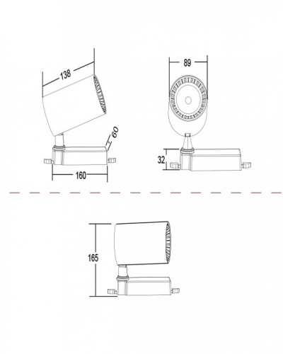 Светильник на штанге Maytoni Vuoro TR029-3-20W4K-B в Нижнем Новгороде фото 2