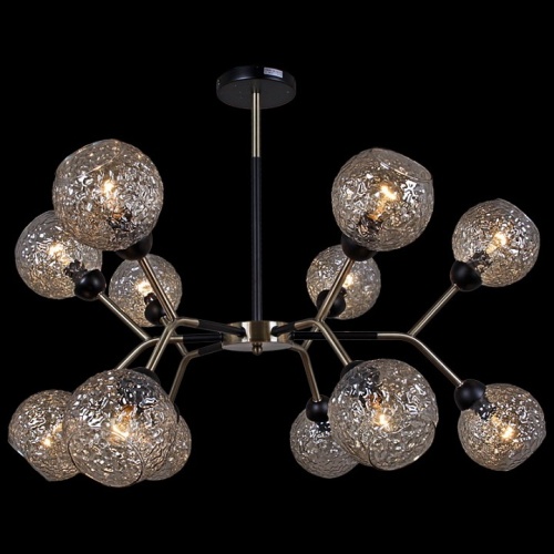 Люстра на штанге ILLUMICO  IL0268-12PSQ-79 BK AB в Нижнем Новгороде