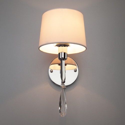 Бра Eurosvet Madera 10127/1 хром/прозрачный хрусталь Strotskis (10093/1) в Нижнем Новгороде фото 4