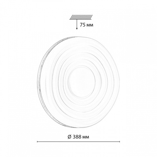 Накладной светильник Sonex Fass Wood 7674/DL в Нижнем Новгороде фото 2