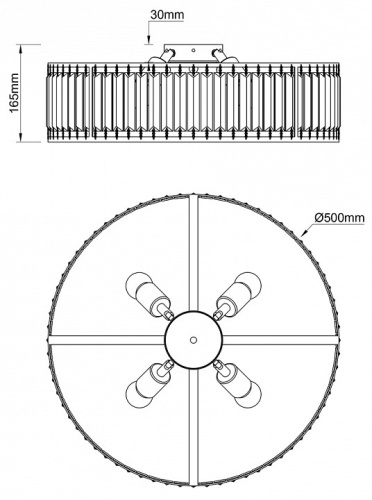 Накладной светильник Escada Unona 2116/4 в Нижнем Новгороде фото 5