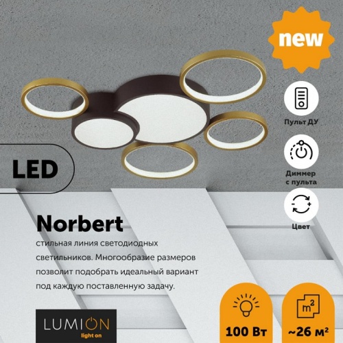 Потолочная люстра Lumion Norbert 5255/99CL в Владивостоке фото 3