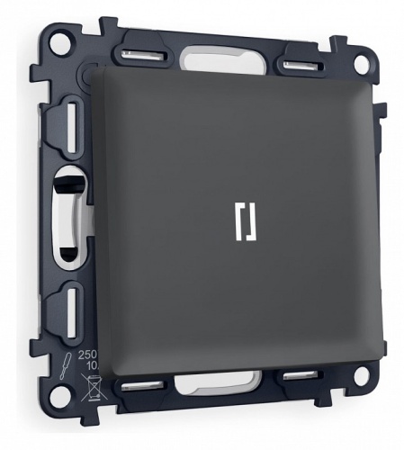 Выключатель проходной одноклавишный с подсветкой Ambrella Volt ALFA MA902035 в Нижнем Новгороде