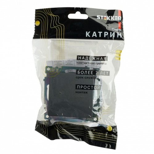 Выключатель одноклавишный без рамки Stekker Катрин 49410 в Нижнем Новгороде фото 8