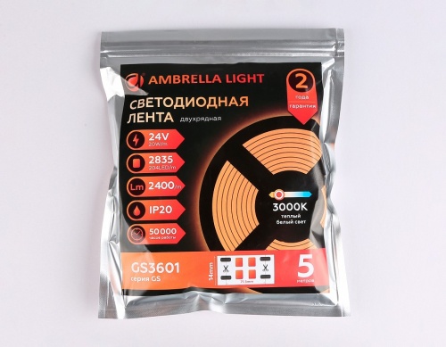 Лента светодиодная Ambrella Light GS GS3601 в Нижнем Новгороде фото 5