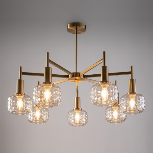 Люстра на штанге Freya Fero FR5366CL-07BS в Нижнем Новгороде фото 4