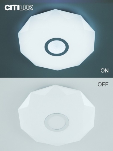Накладной светильник Citilux Диамант Смарт CL713A30G в Качканаре фото 12