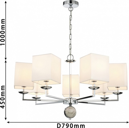 Подвесная люстра Favourite Diva 2821-7P в Нижнем Новгороде фото 4