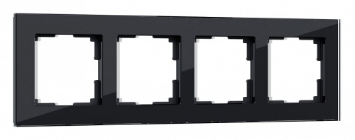 Рамка на 4 поста Werkel Favorit (черный) W0041108 в Нижнем Новгороде