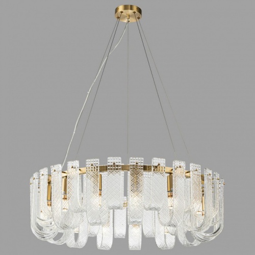 Подвесная люстра Belfast Severn 6601-800 BR CL в Нижнем Новгороде фото 9