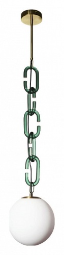 Подвесной светильник Loft it Chain 10128P Green в Саратове фото 3