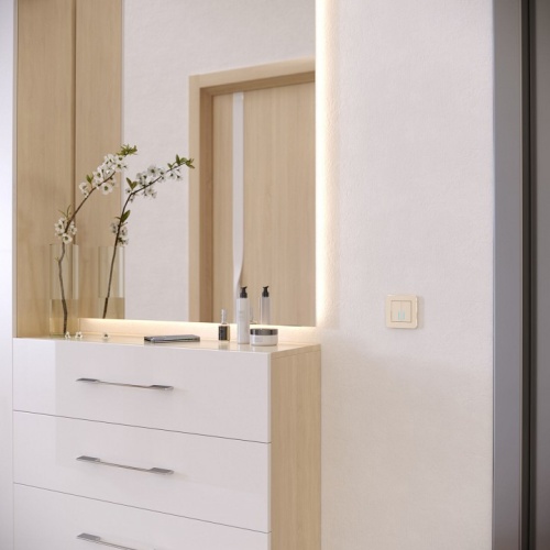 Рамка на 1 пост Werkel Platinum (шампань) W0012611 в Нижнем Новгороде фото 2