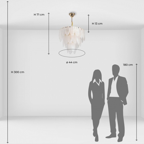 Подвесная люстра De City Бриз 47 111017009 в Нижнем Новгороде фото 6