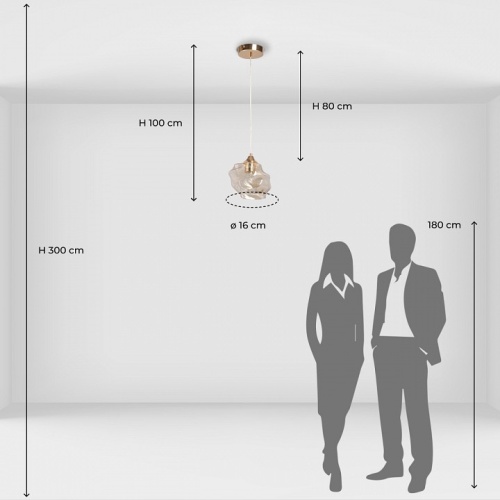 Подвесной светильник De City Соло 63 112011601 в Нижнем Новгороде фото 2