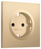 Накладка для розетки с заземлением и со шторками Ambrella Volt SIGMA SP8870 в Нижнем Новгороде