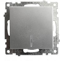 Выключатель одноклавишный с подсветкой без рамки Stekker Катрин 39577 в Нижнем Новгороде