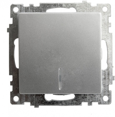 Выключатель одноклавишный с подсветкой без рамки Stekker Катрин 39577 в Нижнем Новгороде