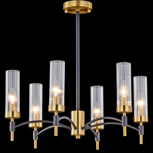 Люстра на штанге ILLUMICO BRASS TUBO IL5177-6PLS-29 BRASS TUBO в Нижнем Новгороде фото 4