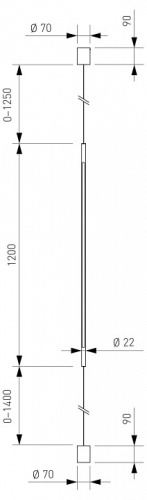 Светильник на растяжке Eurosvet Thrust 604051 LED в Нижнем Новгороде фото 3