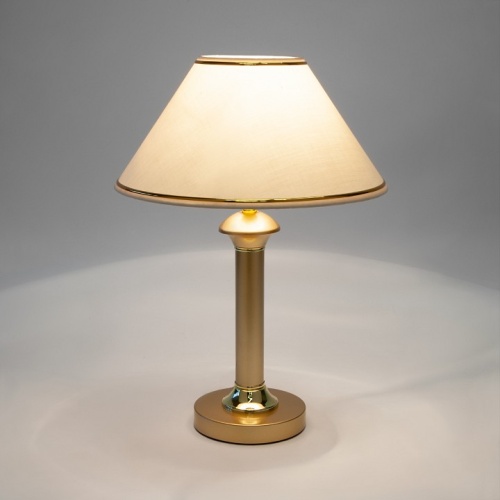 Настольная лампа декоративная Eurosvet Lorenzo 60019/1 перламутровое золото в Иланском фото 5