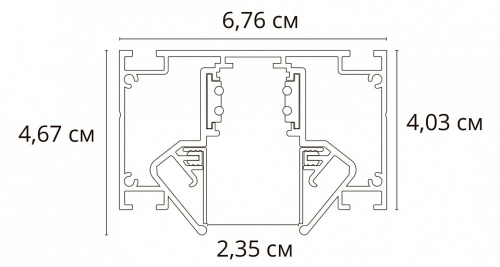 Трек накладной Arte Lamp Linea-Accessories A473206 в Ермолино фото 4