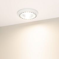 Лампа AR111-UNIT-G53-15W- Warm3000 (WH, 24 deg, 12V) (Arlight, Металл) в Боре